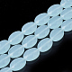 Synthetische Aquamarin Perlen Stränge X-G-S292-56-1-1