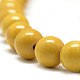 Synthetic Ocean White Jade Beads Strands G-S254-8mm-B04-4
