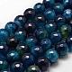 Chapelets de perles d'agate naturelle G-G882-14mm-D01-2-1