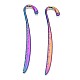 Fornituras de marcador de aleación de color arcoíris PALLOY-N163-178-NR-2