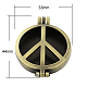 Style tibétain pendentifs signe de paix diffuseur médaillon TIBEP-A24739-AB-FF-1