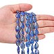 Chapelets de perles en lapis-lazuli naturel G-K311-03D-01-2