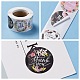 1.5 Inch Thank You Self-Adhesive Paper Gift Tag Stickers X-DIY-E027-B-14-4