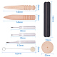 Leather Grinding Trimming Round Flat Stick Vegetable Tanned TOOL-PH0016-27-2
