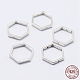 925 montatura in argento sterling&nbsp;STER-F036-12S-11x10-3