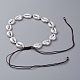 Verstellbare Perlenketten aus Nylonfaden NJEW-JN02661-02-3