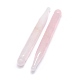 Натуральные массажные палочки из розового кварца G-O175-03A-2