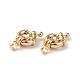 Eco-friendly Brass Spring Ring Clasps KK-D082-02G-A-3