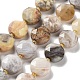 Chapelets de perles en agate fou naturel G-NH0004-032-1