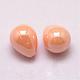 ABS Plastic Imitation Pearl Beads OACR-L008-10x14-D04-2