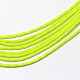 ポリエステル&スパンデックスコードロープ  1つの内部コア  緑黄  2mm  約109.36ヤード（100m）/バンドル RCP-R007-333-2