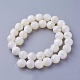 Chapelets de perles de coquillage SSHEL-E571-38-12mm-2