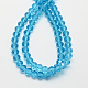 Handmade Imitate Austrian Crystal Faceted Rondelle Glass Beads X-G02YI0M2-2
