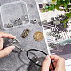 Kit per la creazione di set di gioielli vichinghi norreni fai da te unicacraftale DIY-UN0050-30-4