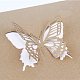 3dは、色鮮やかな蝶のグリーティングカード幸せな誕生日プレゼントをポップアップ  ゴールデンロッド  13.4x15.5cm DIY-N0001-041G-6