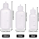 BENECREAT 12Pcs Plastic Glue Bottles(1oz/1.7oz/3.4oz) with 20Pcs Blunt Tip Needle(10 Mixed Size) DIY-BC0011-63-2