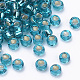 Silver Lined Glass Seed Beads SEED-Q025-1.5mm-C10-2