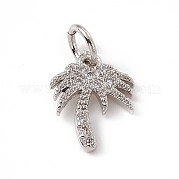 Латунные микро проложить кубического циркония подвески ZIRC-F132-41P
