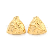 Треугольные серьги-гвоздики из нержавеющей стали 304 EJEW-L290-026G