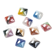 Двухцветные стеклянные кабошоны GLAA-B012-58A