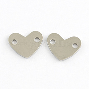 Conectores de eslabones de acero inoxidable corazón STAS-Q169-02