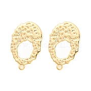 Медные серьги с гвоздиками KK-M261-56G