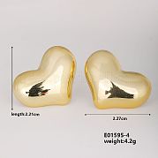 Модные милые серьги-сердечки для индивидуального подбора WX1077-4