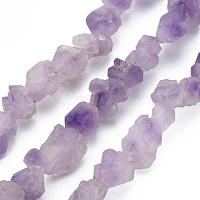 Rohe raue natürliche Amethystperlenstränge&nbsp;G-N0326-028