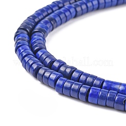 Kunsttürkisfarbenen Perlen Stränge&nbsp;TURQ-G110-4x2mm-05