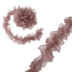 5 Yards plissiertes Organza-Spitzenband&nbsp;OCOR-PH0004-67B