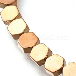 Fili di perline di ematite sintetica non magnetica elettrolitica&nbsp;G-C154-B01