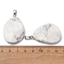 Natürliche Howlith Anhänger&nbsp;GG-K002-05N