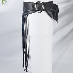Taillengürtel aus PU-Leder mit Schleife und Quaste im Punk-Stil&nbsp;FIND-WH20019-270