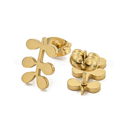 Boucles d'oreilles à tige en acier inoxydable 304&nbsp;EJEW-G384-03D