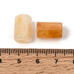 Perle di quarzo ematoide giallo naturale&nbsp;GG-CBADF20-02