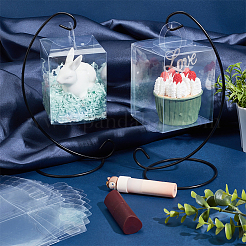 Cajas de regalo de plástico transparente&nbsp;CON-WH0086-044