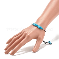Braccialetto di perline intrecciate con pietre preziose per le donne&nbsp;BJEW-JB08019