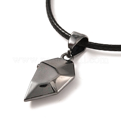 Set di collane con ciondolo a cuore in lega di placcatura a cremagliera&nbsp;NJEW-B081-07B