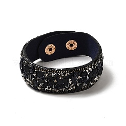 Bracelet à cordon pression en faux suède&nbsp;LS-BJEW-F428-15