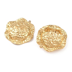 Pendenti in acciaio inossidabile 304 martellato&nbsp;LS-STAS-P424-07G