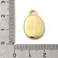 Bedruckte Messinganhänger&nbsp;KK-F937-01A-G