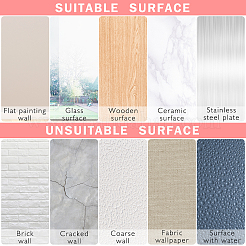 PVC-Wandaufkleber&nbsp;DIY-WH0228-521