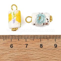 Pendentifs en porcelaine imprimée à la main&nbsp;PALLOY-JF05990