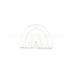Opak bedruckte Acrylanhänger&nbsp;MACR-CJC0003-11