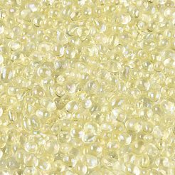 Perles en verre electroplate transparent &nbsp;EGLA-Q138-01B
