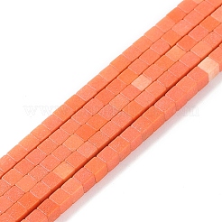 Filo di perline di agata naturale&nbsp;G-M422-A01-04J