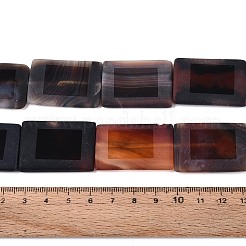 Gefärbt natürliche Achat Perlen Stränge&nbsp;G-T144-25B-03