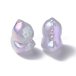UV-Beschichtung regenbogenschillernde Acrylperlen&nbsp;PACR-M003-15D