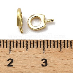 Gestellmessinganhänger bails&nbsp;KK-S397-19A-G