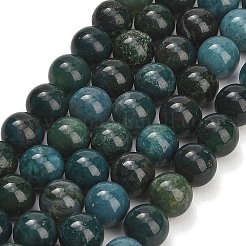Natur Moos Achat Perlen Stränge&nbsp;GG-CBA7BB7-A02-8mm